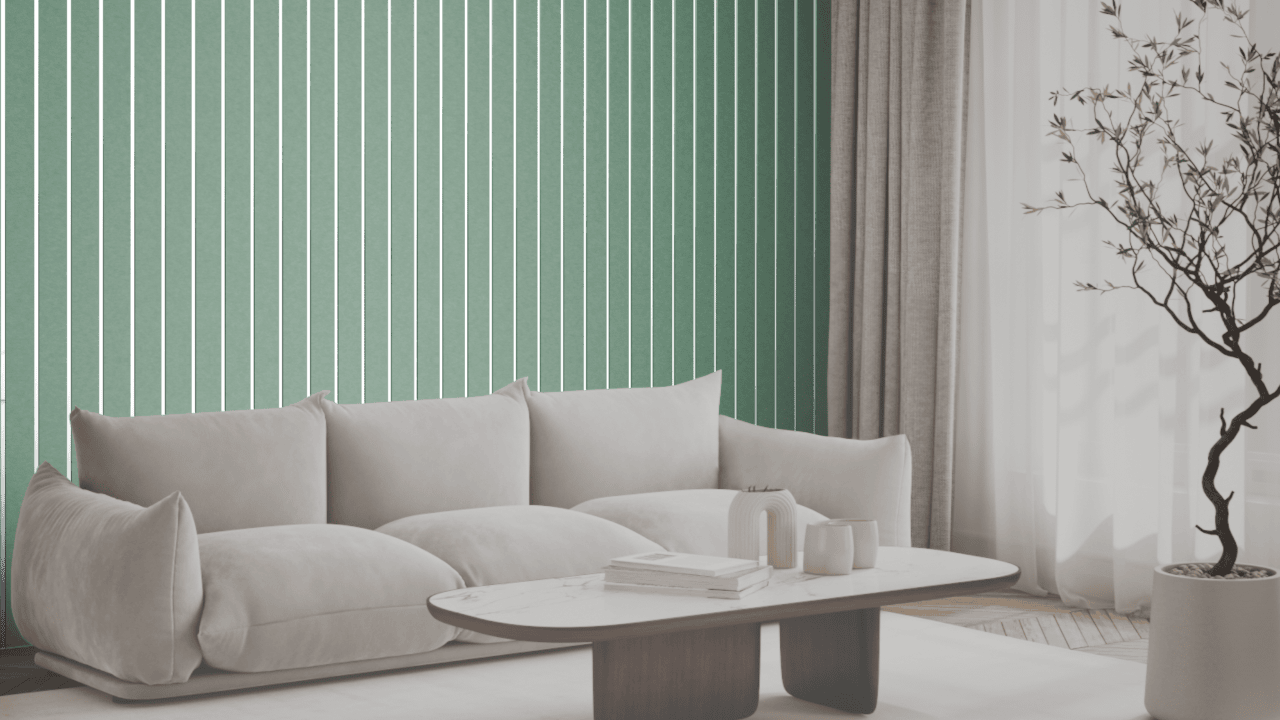 Lattenwand Color Breed 1200