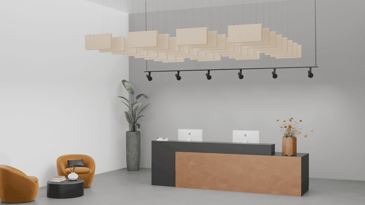 Akoestische Baffle 45 – 600