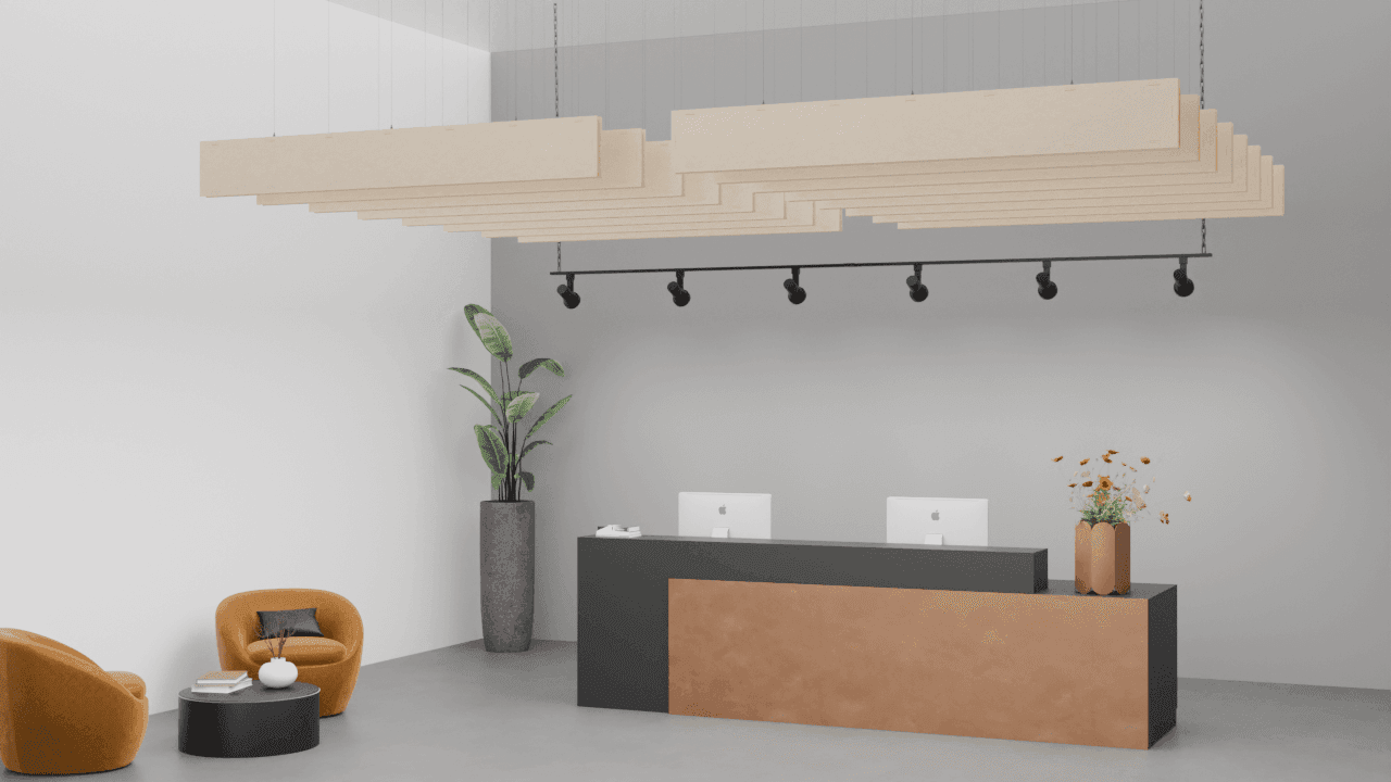 Akoestische Baffle 45 – 2400