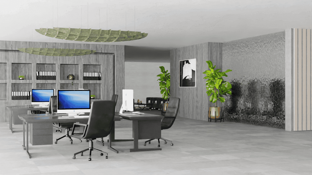 Akoestische Wolk halve maan – 1224