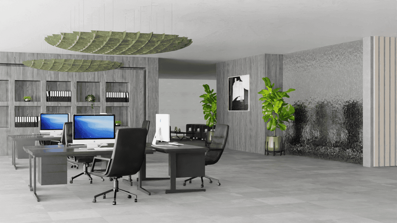 Akoestische Wolk halve maan – 2424