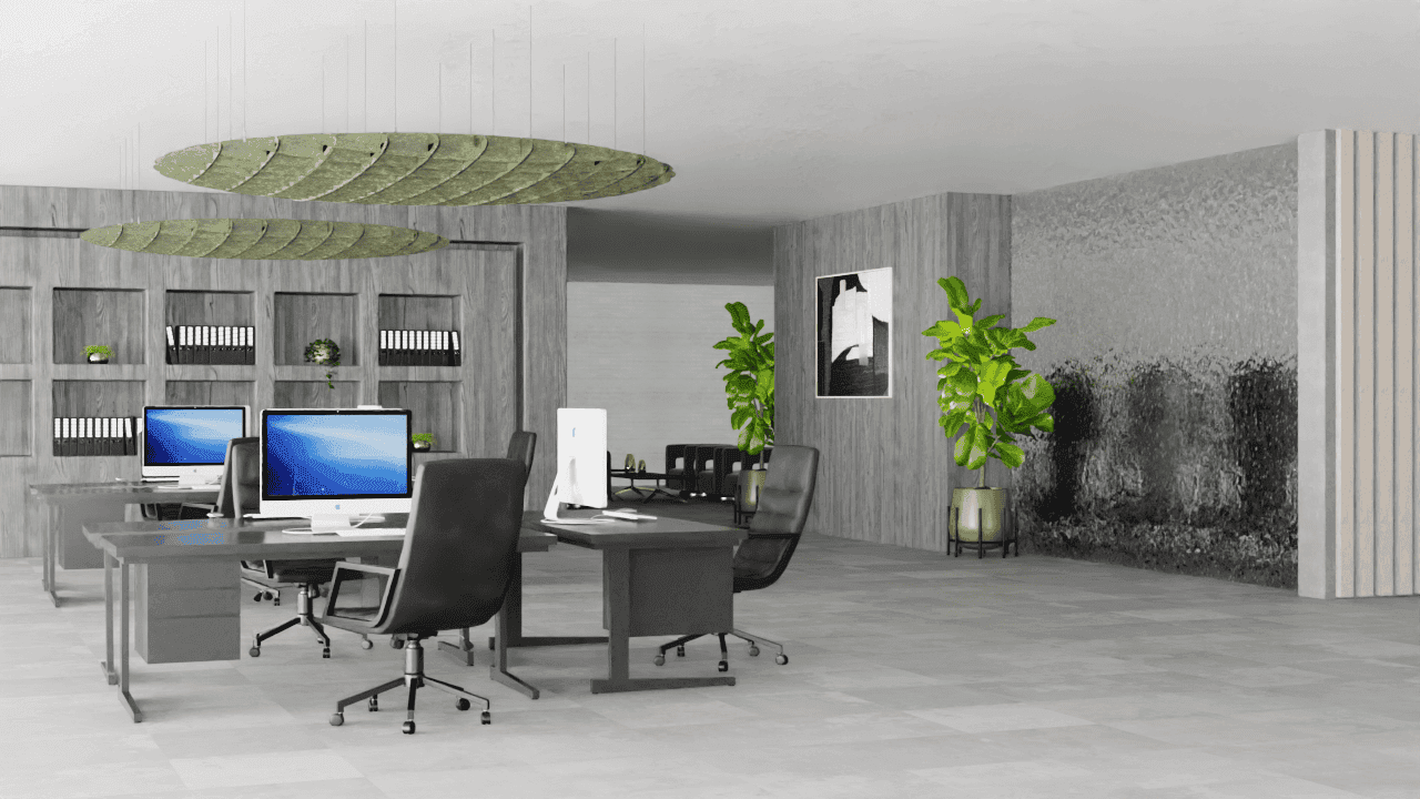 Akoestische Wolk ovaal – 2424