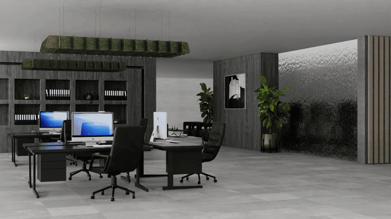 Akoestische Wolk recht – 1224