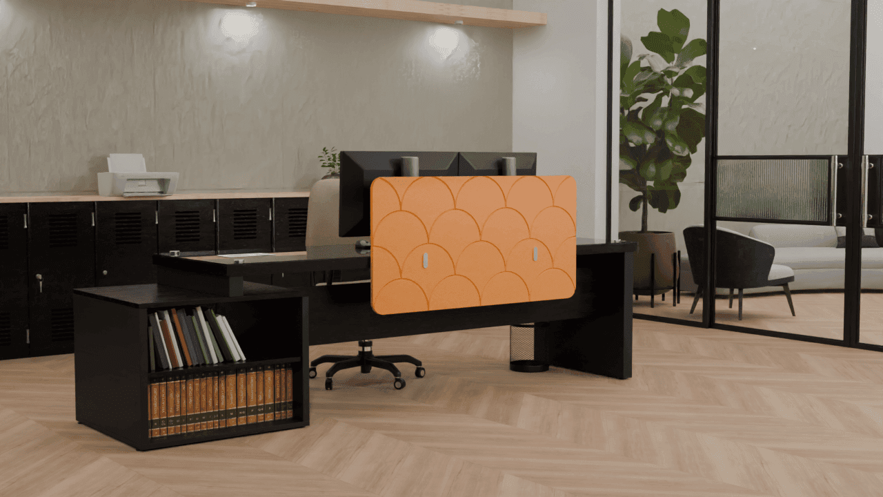 Bureauscherm patroon B 4