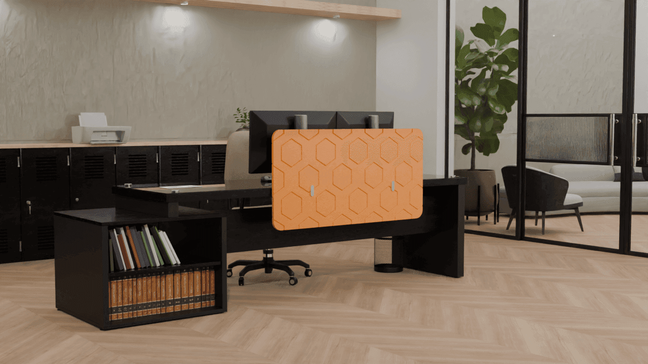 Bureauscherm patroon B 5 Type 1