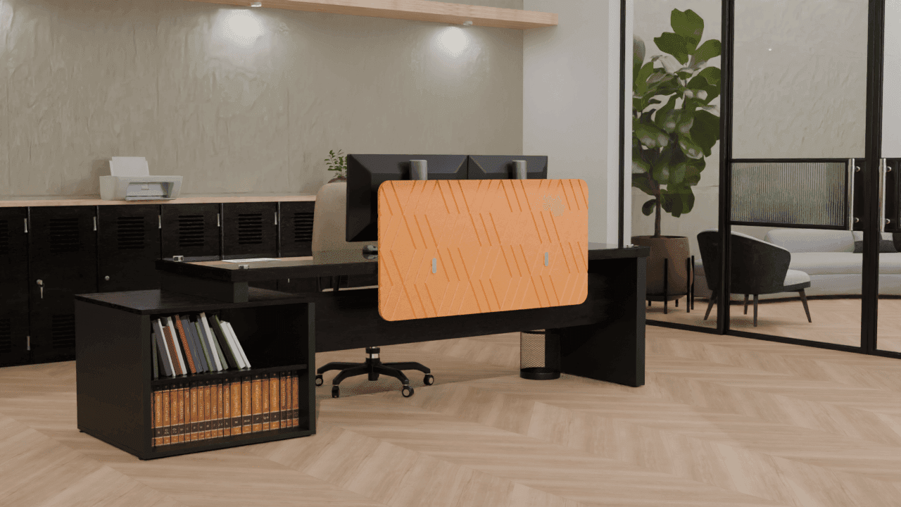 Bureauscherm patroon B 7 Type 1