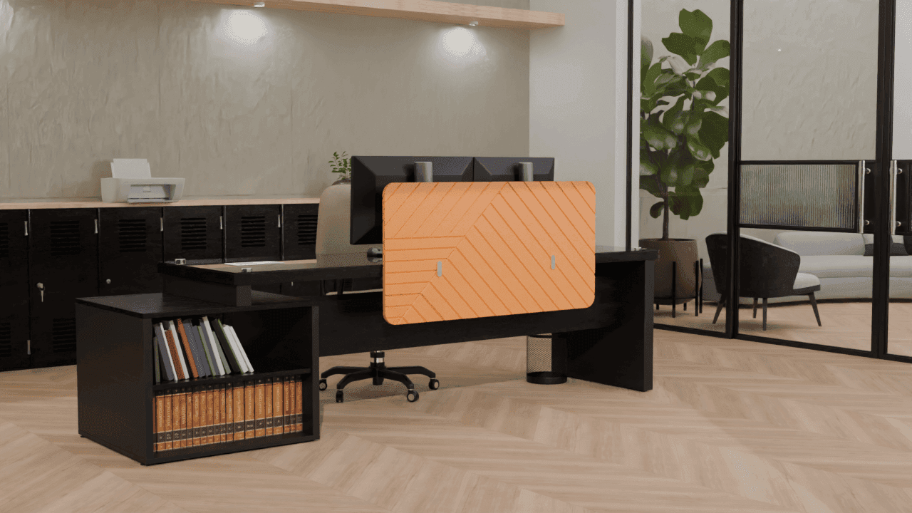 Bureauscherm patroon B 8 Type 1