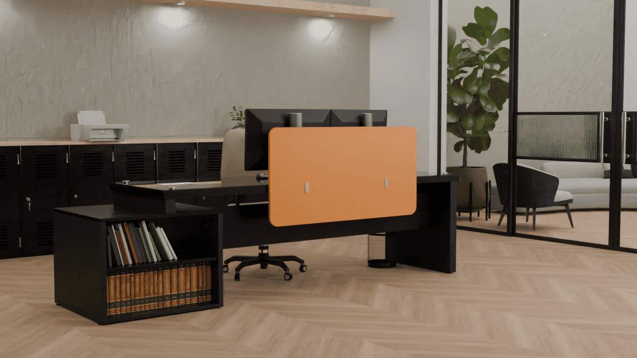 Bureauscherm patroon B 1 Type 1