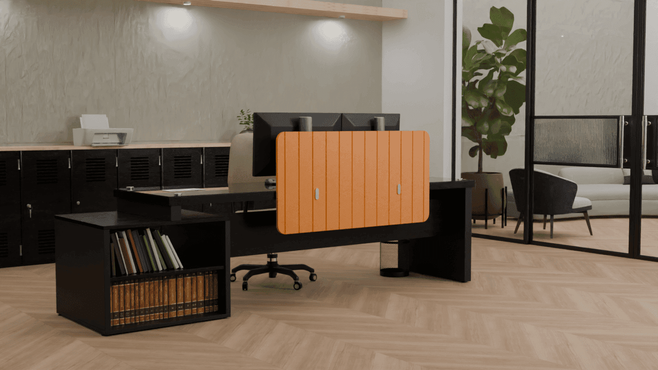 Bureauscherm patroon B 2 Type 1