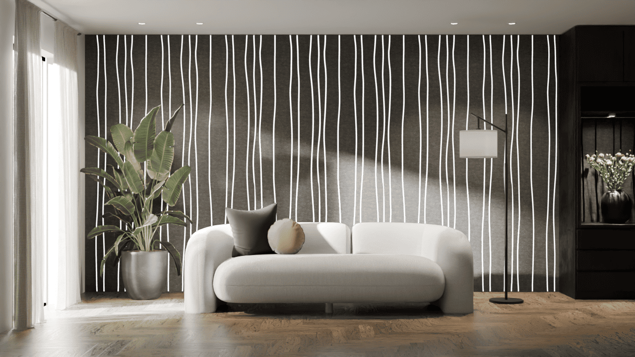 Lattenwand Organic Color Mix 1200