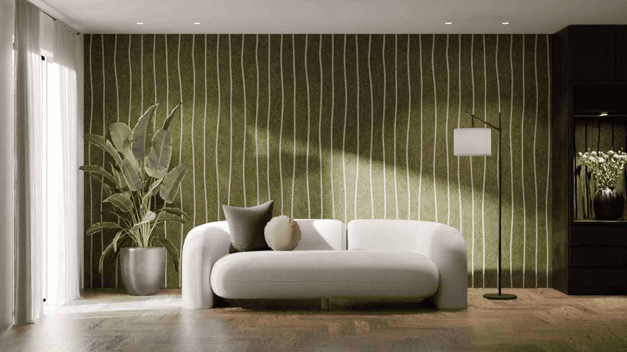 Lattenwand Organic Color Breed 600