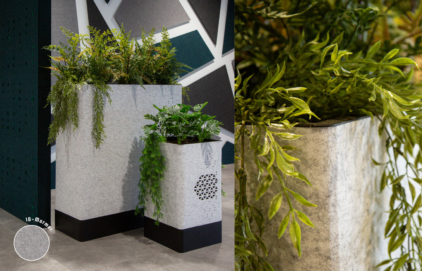 Plantenbak vierkant 70