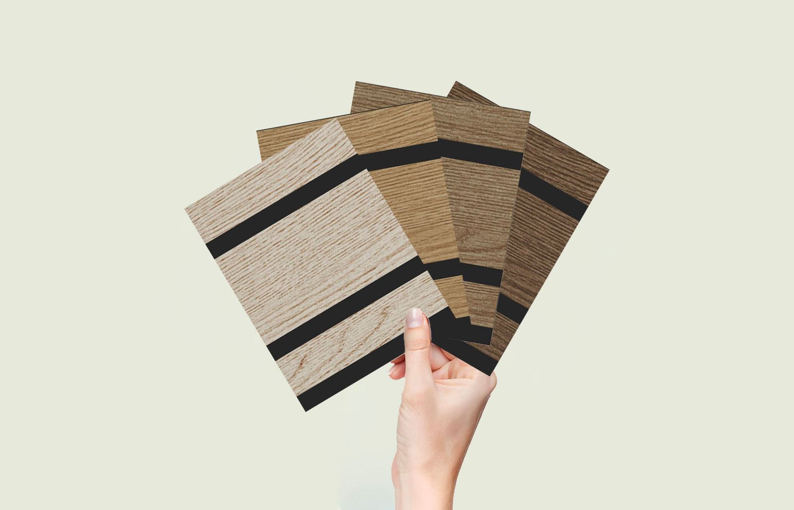 Lattenwand samples