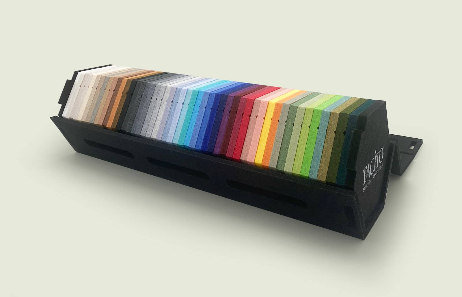 Sample stalenbox PET-vilt met 48 unieke kleuren