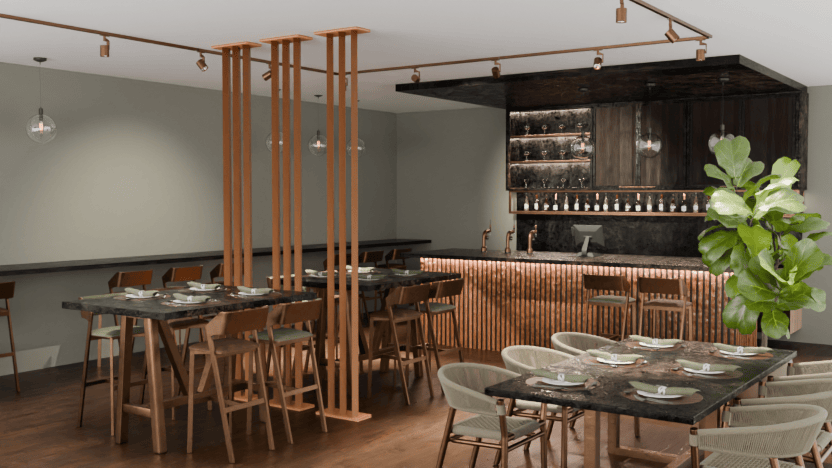 Lamellen Scheidingswand - 3L