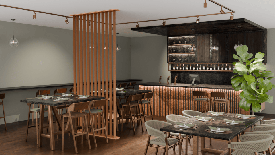 Lamellen Scheidingswand - 12L