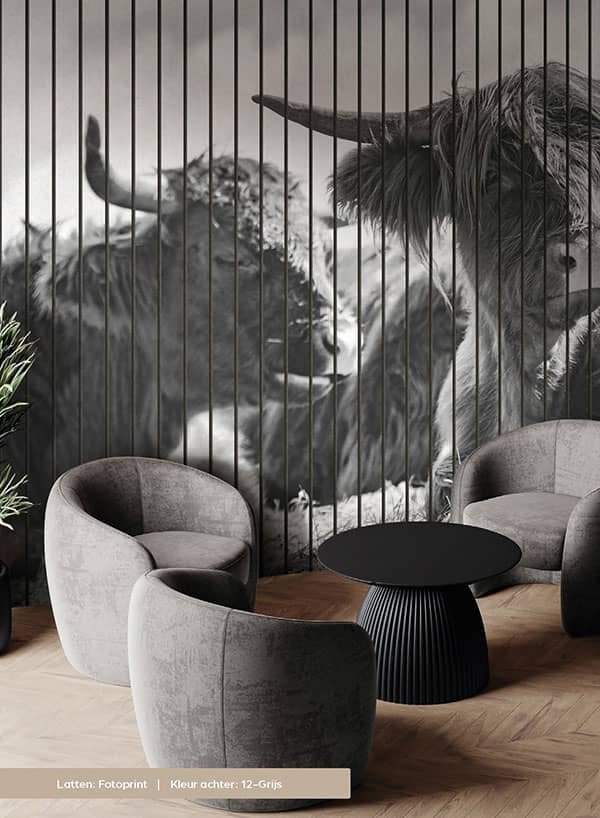 Lattenwand Art Fotoprint en achterkleur 12-Grijs Brochure Pagina_68 Tacito-nl